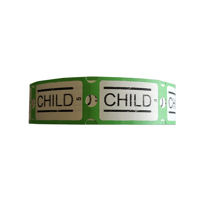 Child Roll Tickets